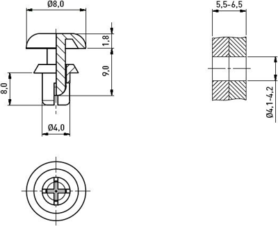 072.21.460 Ettinger Nieten, Dübel Bild 2