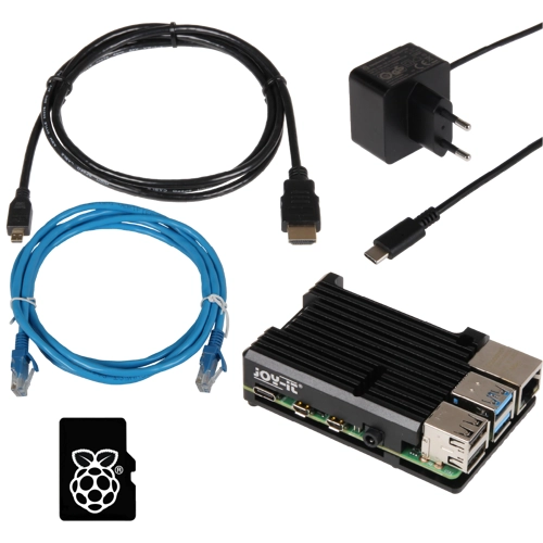 joy-iT, Einplatinencomputer, PI 4 Set, 8 GB , ALROUND - KIT, BÜ-PI-SET001