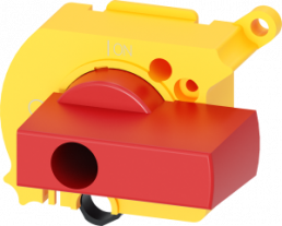 Zusatzgriff, (L x B x H) 54.1 x 39.3 x 54.1 mm, rot/gelb, für Türantrieb 30-60 A, 3LD9287-3C