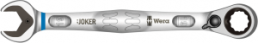 Maul-Ringratschenschlüssel, 19 mm, 15°, 246 mm, 72 g, Chrom-Molybdänstahl, 05020074001