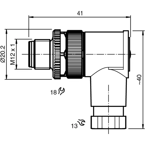 224886 PEPPERL+FUCHS Sensor-Aktor Rundsteckverbinder Bild 2