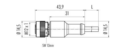 79 3440 15 05 binder Sensor-Aktor Kabel Bild 2