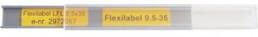 ABS Kabelmarkierer, beschriftbar, (L x H) 285 x 10 mm, schwarz, 83250002