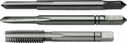 Gewindebohrer, 3-teilig, 40 mm, Schaft-Ø 2.5 mm, M3, Spirallänge 11 mm, DIN 352, 10004