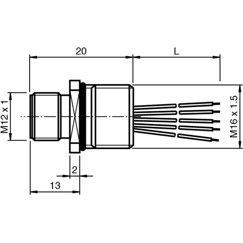456937 PEPPERL+FUCHS Sensor-Aktor Rundsteckverbinder Bild 2