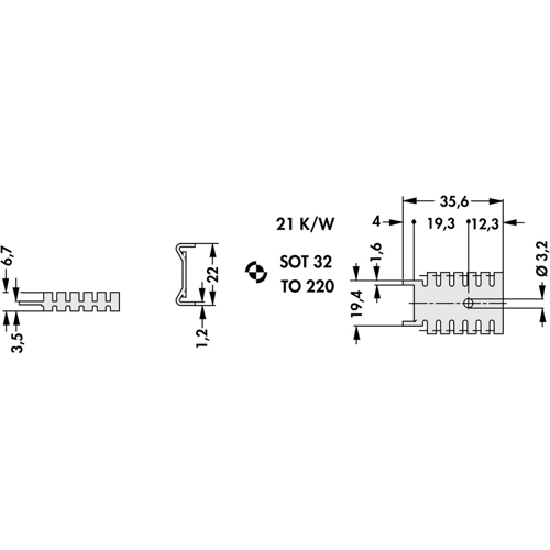 10034969 Fischer Elektronik Kühlkörper Bild 2