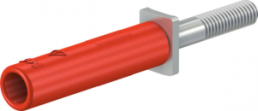 Einschraub-Adapter mit Außengewinde M3,5, rot