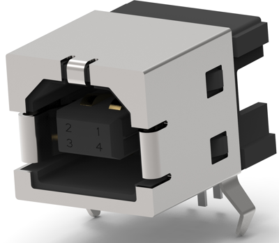 292304-3 AMP USB Steckverbinder, PC Steckverbinder Bild 1
