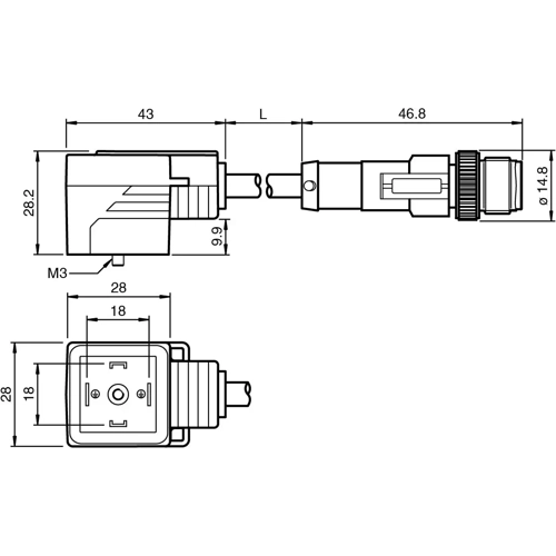 247709 PEPPERL+FUCHS Sensor-Aktor Kabel Bild 2