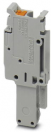 Stecker, Push-in-Anschluss, 0,14-4,0 mm², 1-polig, 24 A, 6 kV, grau, 3211271