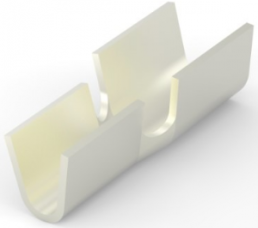 Crimpverbinder, unisoliert, 0,823-1,0 mm², AWG 18 bis 16, weiß, 9.52 mm