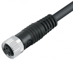 Sensor-Aktor Kabel, M8-Kabeldose, gerade auf offenes Ende, 3-polig, 5 m, PVC, schwarz, 4 A, 79 3406 45 03