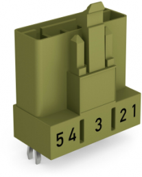 Stecker, 5-polig, grün, 890-875