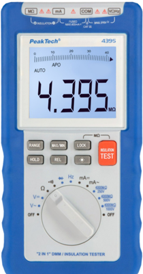 P 4395 PeakTech VDE-Tester, Installationstester, Isolationsmessgeräte Bild 1