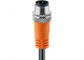 Sensor-Aktor Kabel, M8-Kabelstecker, gerade auf offenes Ende, 3-polig, 2 m, PVC, orange, 4 A, 11675