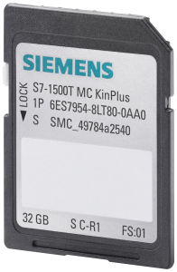 SIMATIC S7 Speicherkarte 32 GB für S7-1518T (TF) und S7-1507D TF, 6ES79548LT800AA0