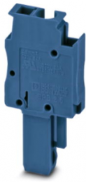 Stecker, Federzuganschluss, 0,08-4,0 mm², 1-polig, 24 A, 6 kV, blau, 3043116