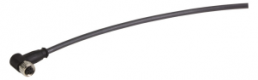 Sensor-Aktor Kabel, M8-Kabeldose, abgewinkelt auf offenes Ende, 4-polig, 30 m, PUR, schwarz, 21348300489300