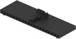 Buchsengehäuse, 20-polig, RM 2.54 mm, gerade, schwarz, 1-104257-9