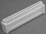 Buchsenleiste, 60-polig, RM 0.8 mm, gerade, weiß, 5179010-2
