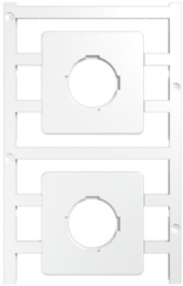 Polyamid Gerätemarkierer, (L x B) 44 x 44 mm, weiß, 20 Stk