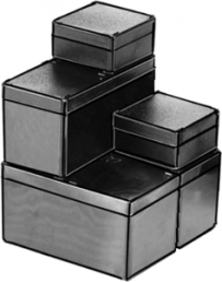 Stapelbox, schwarz, (L x B x T) 115 x 55 x 35 mm, V3-59-6-6-10-10