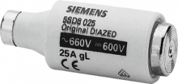 DIAZED-Sicherung DIII/E33, 25 A, gG, 600 V (DC), 5SD8025
