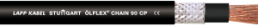 PUR Steuerleitung ÖLFLEX CHAIN 90 CP 1 x 120 mm², AWG 4/0, geschirmt, schwarz