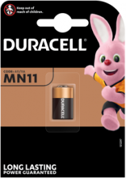 Alkali-Mangan-Batterie, 6 V, MN11, Rundzelle, Flächenkontakt