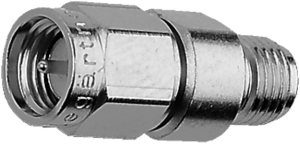 Koaxial-Adapter, 50 Ω, SMA-Stecker auf R-SMA-Buchse, gerade, 100024824