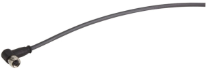 Sensor-Aktor Kabel, M8-Kabeldose, abgewinkelt auf offenes Ende, 3-polig, 1.5 m, PUR, schwarz, 21348300388015