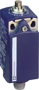 Schalter, 2-polig, 1 Schließer + 1 Öffner, Kuppenstößel, Schraubanschluss, IP67, XCKP2110M12