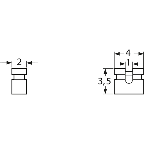CAB 10 Fischer Elektronik Kurzschlussstecker Bild 2