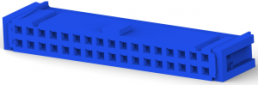 Buchsengehäuse, 34-polig, RM 2.54 mm, gerade, blau, 2-1658527-8