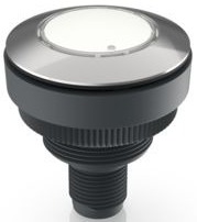 LED-Signalleuchte, 28 V (DC), 28 V, weiß, Einbau-Ø 30.3 mm, RM 35 mm