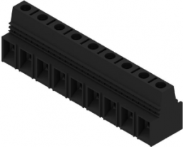 Leiterplattenklemme, 9-polig, RM 15 mm, 1,31-25 mm², 85 A, Schraubanschluss, schwarz, 2283750000