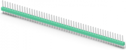 Stiftleiste, 50-polig, RM 2.54 mm, gerade, grün, 5-826926-0