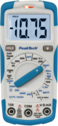 Digital-Multimeter P 1075, 10 A(DC), 10 A(AC), 600 VDC, 600 VAC, CAT III 600 V