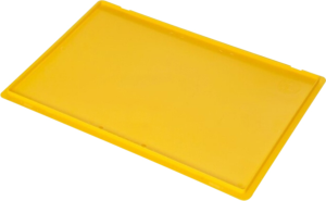 ESD Auflagedeckel, gelb, (L x B) 600 x 400 mm, H-16W 6040-G