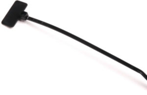 Kabelbinder mit Beschriftungsfeld, Polyamid, (L x B) 110 x 2.5 mm, Bündel-Ø 1.5 bis 19 mm, schwarz, -40 bis 85 °C