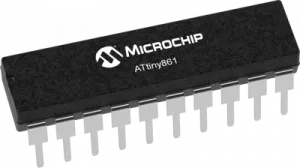 ATTINY861V-10PU Microchip Microcontroller