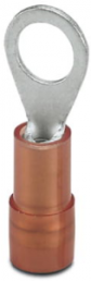 Isolierter Ringkabelschuh, 0,5-1,5 mm², AWG 20 bis 16, 5.3 mm, M5, rot