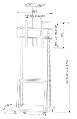 ICA-TR33 EFB-Elektronik Monitor Halterung Bild 5
