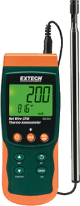 Extech Thermo-Anemometer/Datalogger, SDL350-NIST