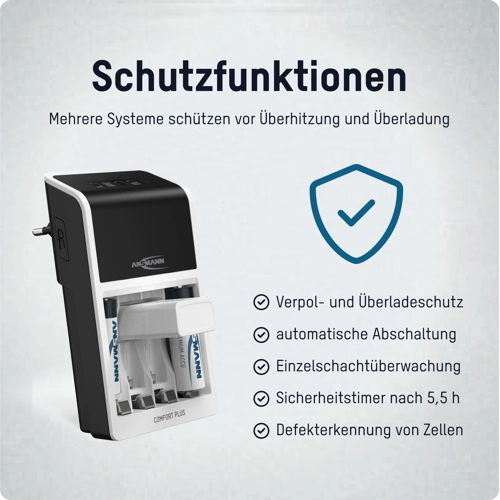 COMFORT PLUS Ansmann Universal-Ladegeräte Bild 5
