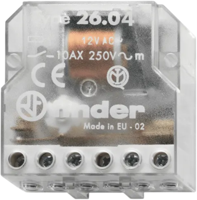 26.04.8.012.0000 Finder Stromstoßschalter und Dimmer