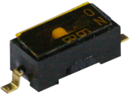 DIP-Schalter, Aus-Ein, 1-polig, gerade, 100 mA/6 VDC, CHS-01TB