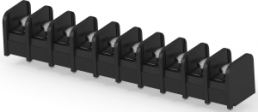 Leiterplattenklemme, 10-polig, 0,3-3,0 mm², 20 A, Schraubanschluss, schwarz, 1-1437664-4