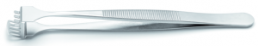 Wafer-Pinzette, unisoliert, antimagnetisch, Edelstahl, 125 mm, 4WFG.SA.1