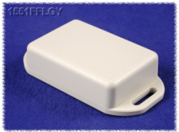 ABS Miniatur-Gehäuse, (L x B x H) 50 x 35 x 15 mm, lichtgrau (RAL 7035), IP54, 1551FFLGY